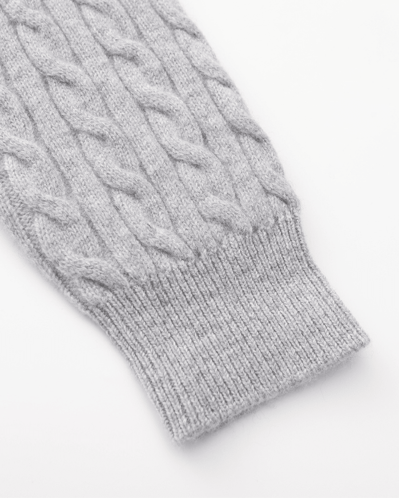 100% Cashmere Woven Half Zip - BalanceWalk