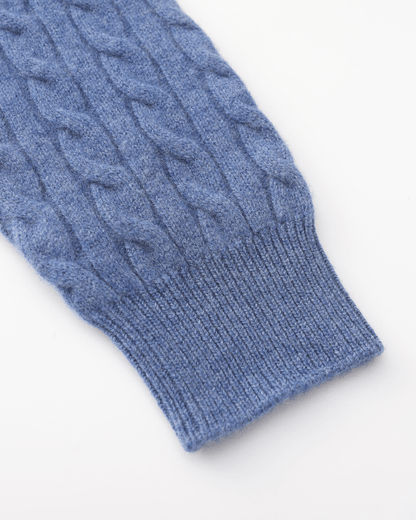 100% Cashmere Woven Half Zip - BalanceWalk