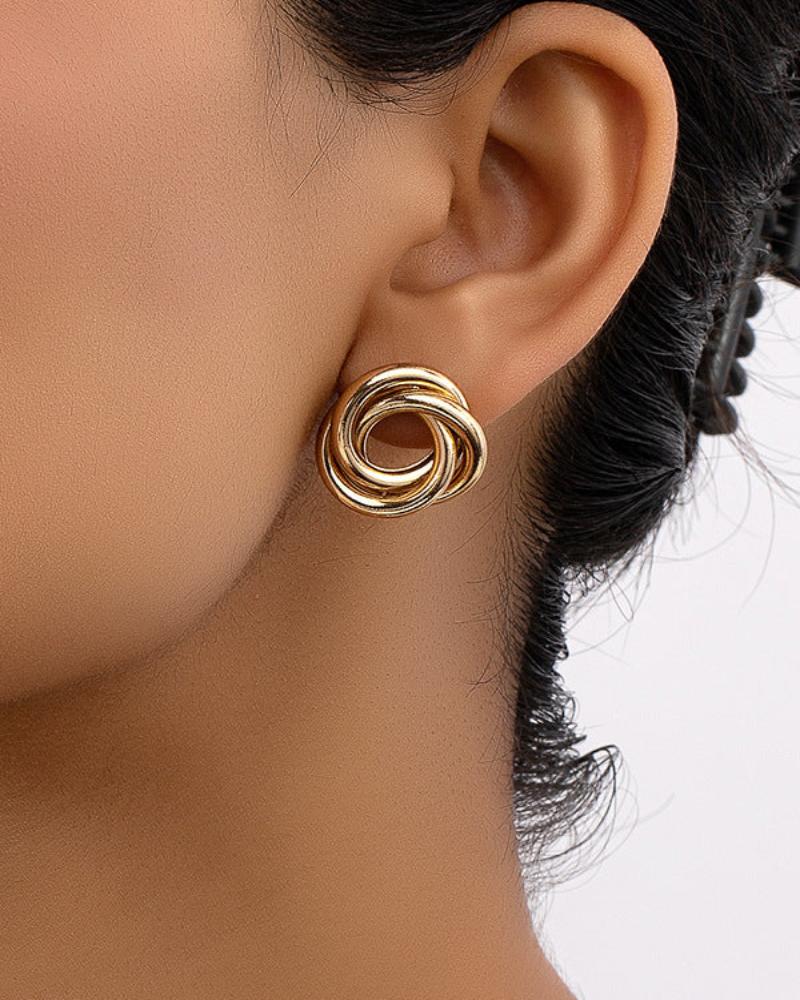 Aurelia Knot Studs - BalanceWalk