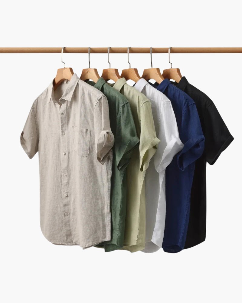Cape Town - Linen Shirt (Shortsleeve) - BalanceWalk
