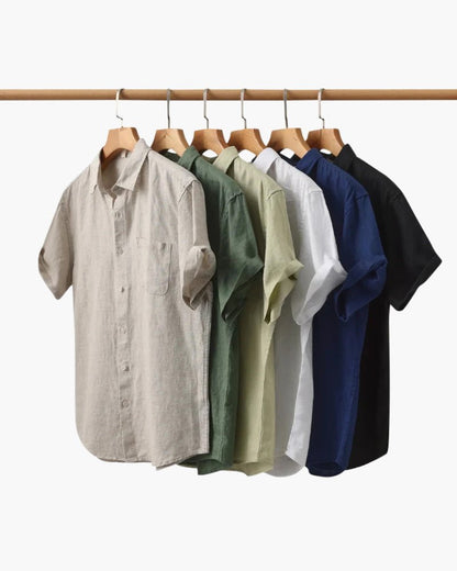 Cape Town - Linen Shirt (Shortsleeve) - BalanceWalk