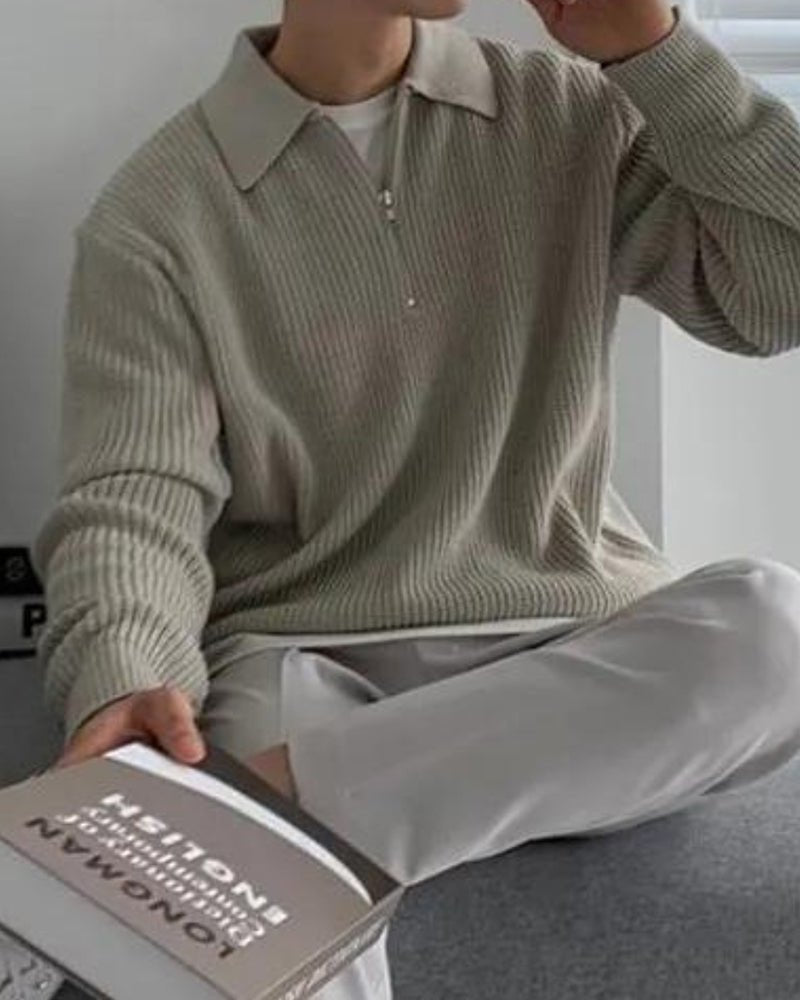 Cesare Half Zip Sweater - BalanceWalk