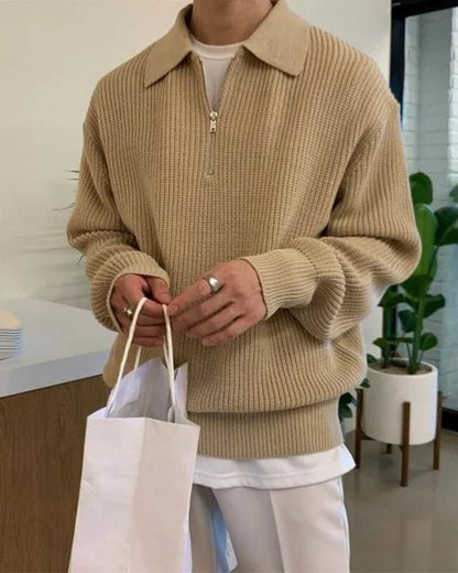 Cesare Half Zip Sweater - BalanceWalk