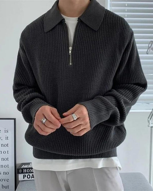 Cesare Half Zip Sweater - BalanceWalk