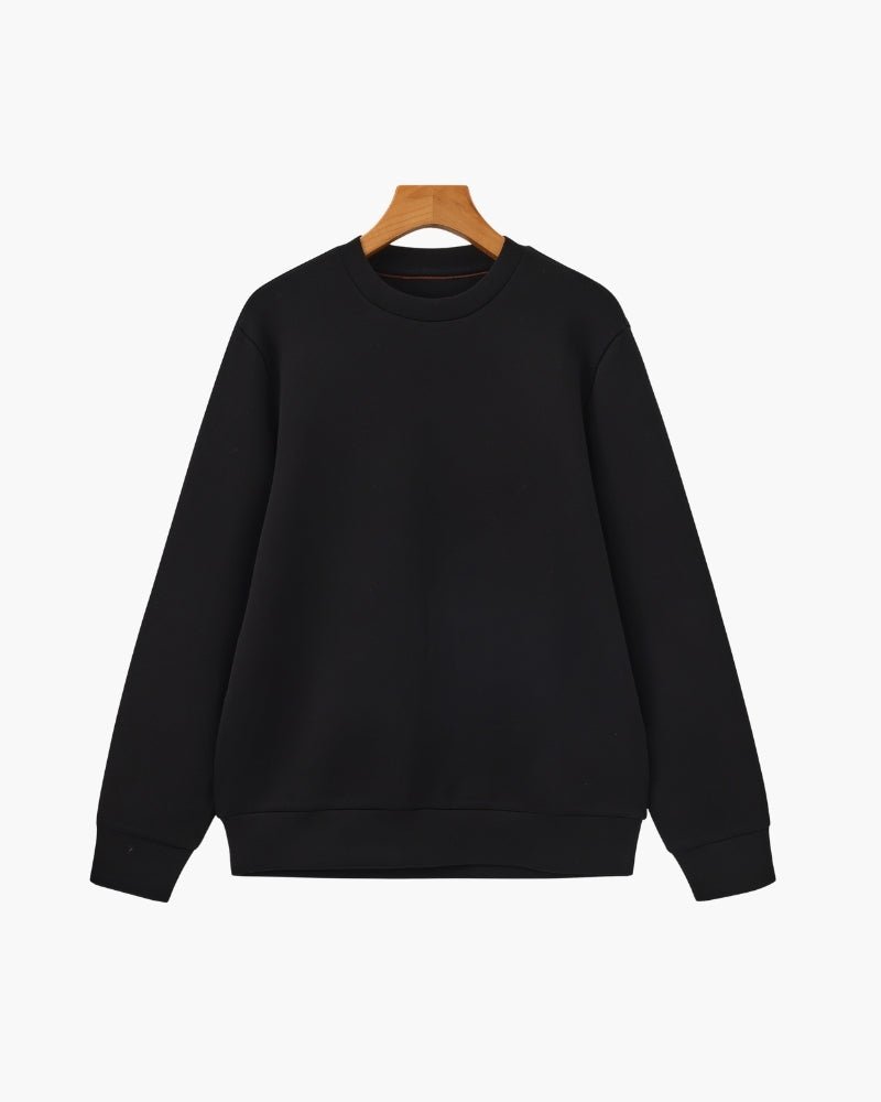 Classic Modal Blend Crewneck Sweatshirt - BalanceWalk