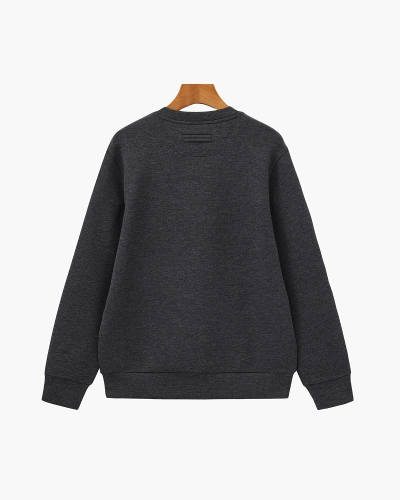 Classic Modal Blend Crewneck Sweatshirt - BalanceWalk
