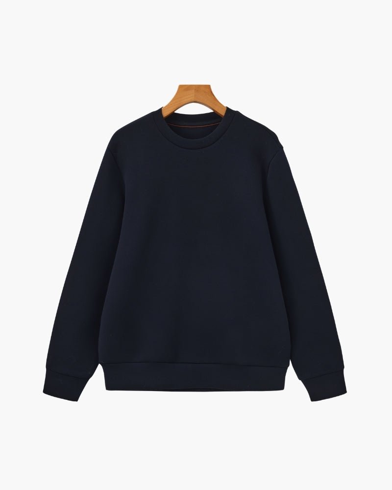 Classic Modal Blend Crewneck Sweatshirt - BalanceWalk
