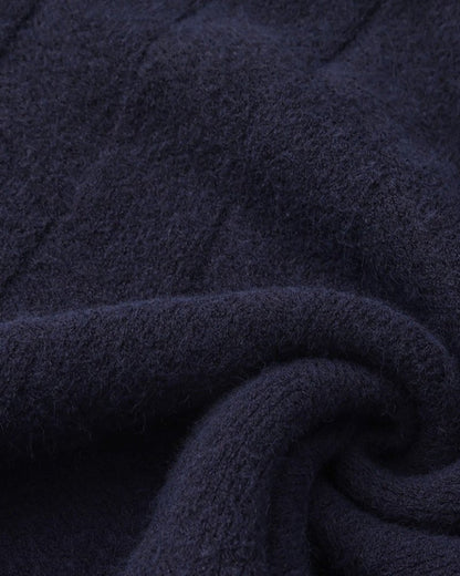 Diamond Knit Crewneck Sweater - BalanceWalk