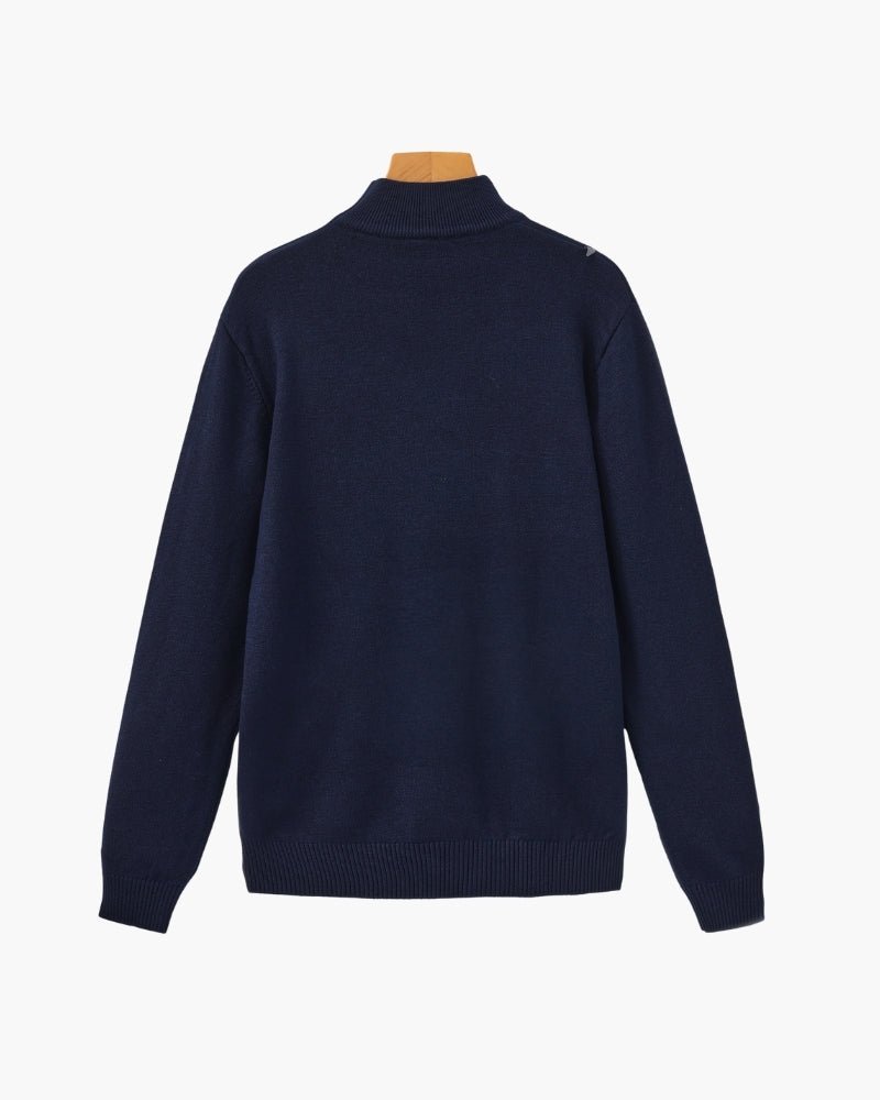 Essential Ribbed Mock Neck Sweater - BalanceWalk