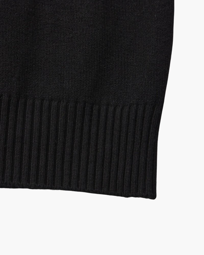 Essential Ribbed Mock Neck Sweater - BalanceWalk
