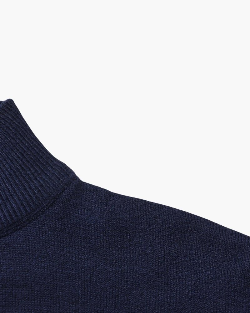 Essential Ribbed Mock Neck Sweater - BalanceWalk