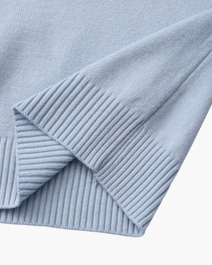 Essential Ribbed Mock Neck Sweater - BalanceWalk